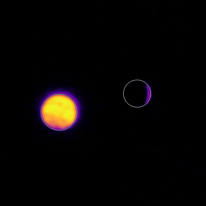 ESCAPADE spacecraft captures Earth and Moon images during Mars transit