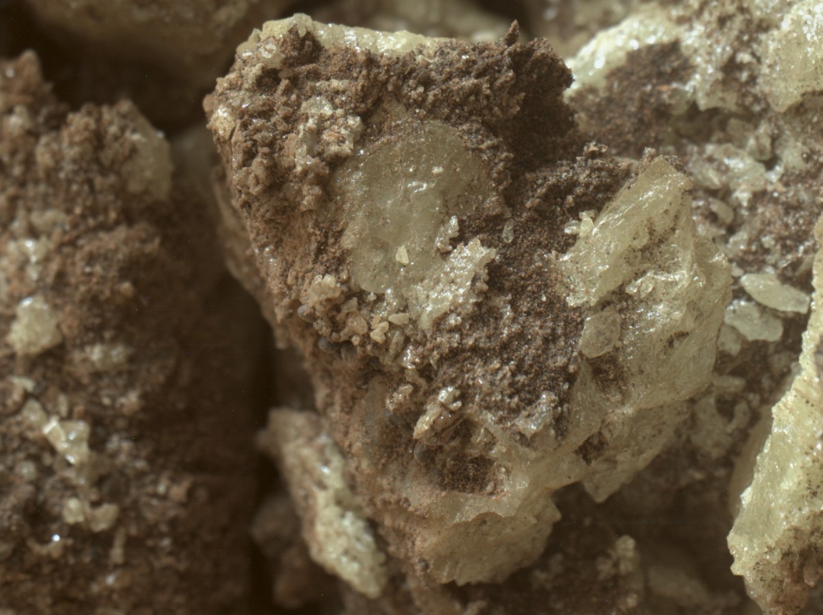 Curiosity finds sulfur crystals on Mars after crushing rock