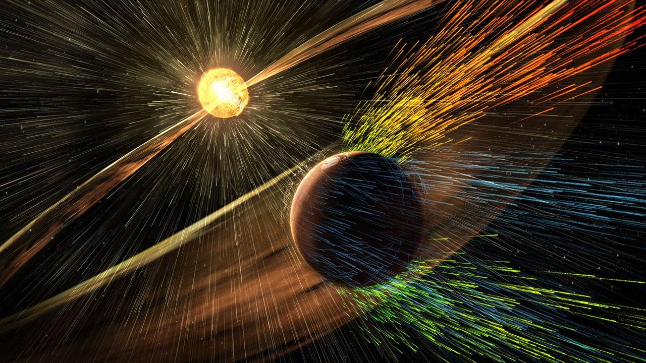MAVEN data reveals Dungey cycle mechanism driving Martian auroras
