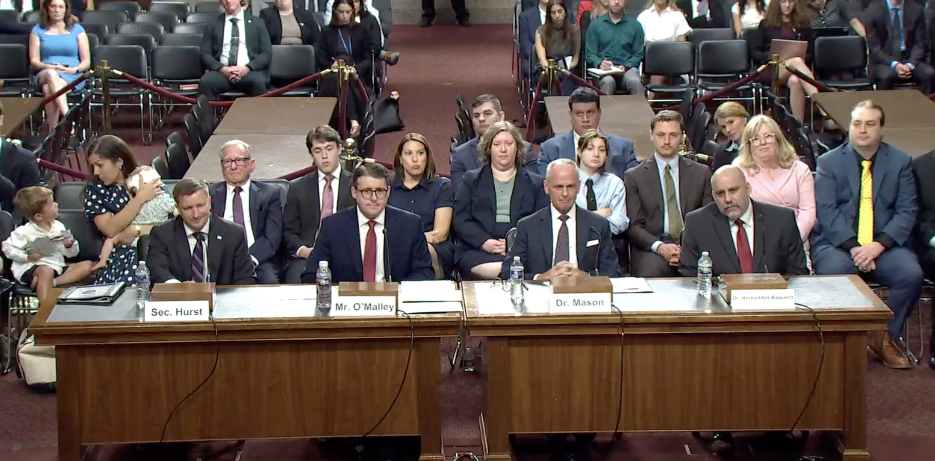 Hernandez-Baquero and Mason back closer Space Force-NRO coordination at Senate hearing